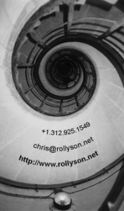 CSRA business card