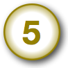 number-button-gold-5