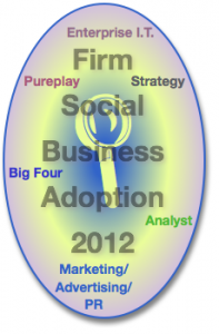 Advisory and Services Firm Social Business Adoption 2012