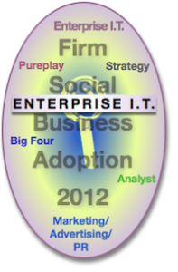 Enterprise I.T. Report: Advisory & Services Firm Social Business Adoption 2012